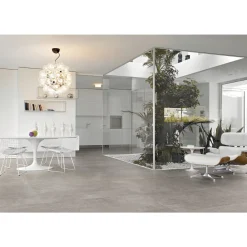 Gulvfliser ^ XL-BYG ON SQUARE CEMENTO GULVFLISE 60X60 LYS GRÅ