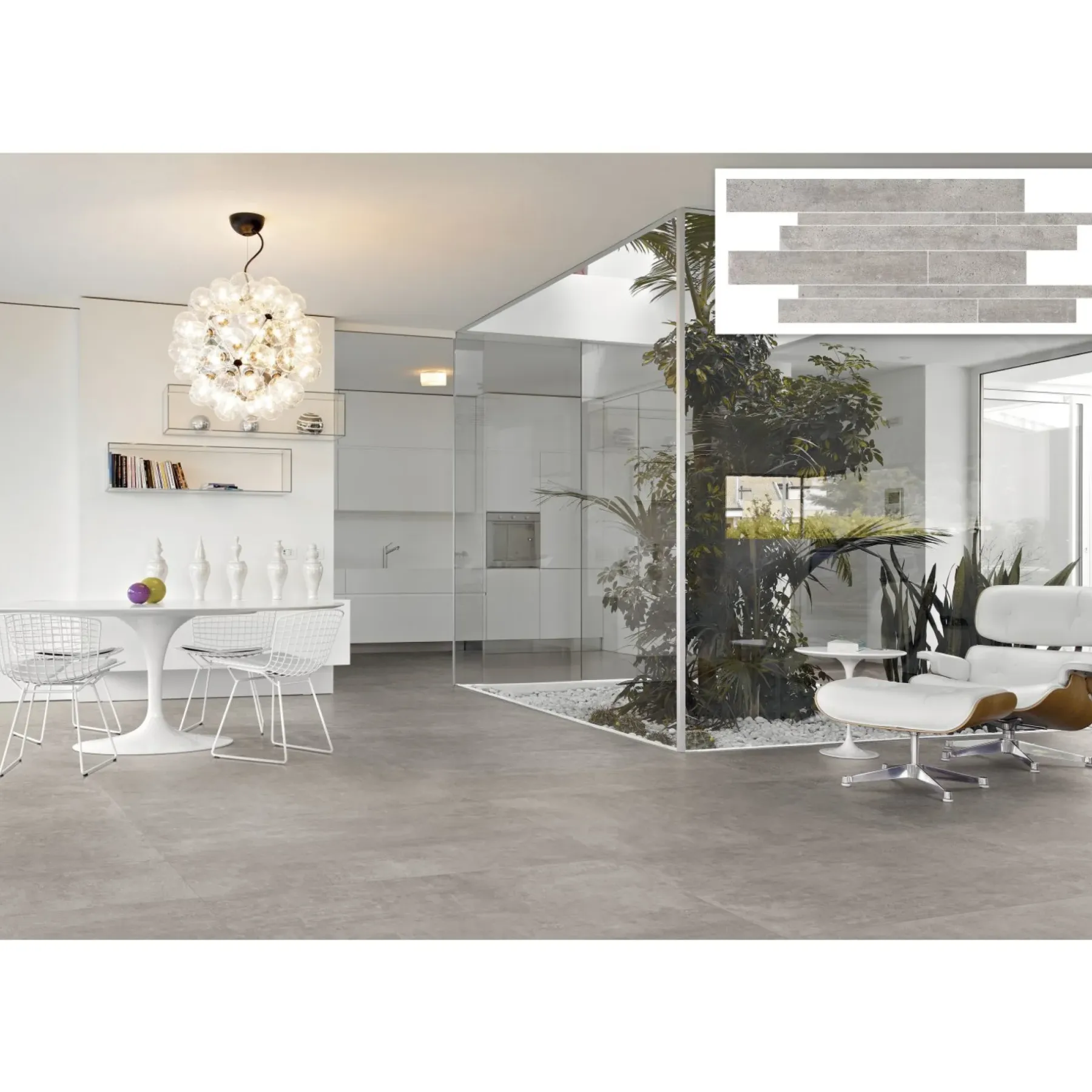 ON SQUARE CEMENTO MOSAIK VÆGFLISE 30X60 LYS GRÅ>XL-BYG Online