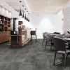 PIETRA LIMESTONE BLACK SOKKELFLISE 7X60 SORT>XL-BYG New