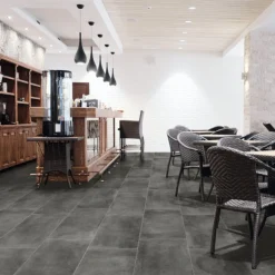 PIETRA LIMESTONE BLACK SOKKELFLISE 7X60 SORT>XL-BYG New