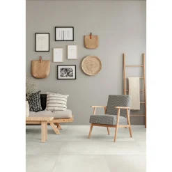 SOLID WHITE SOKKELFLISE 7X60 HVID>XL-BYG Sale