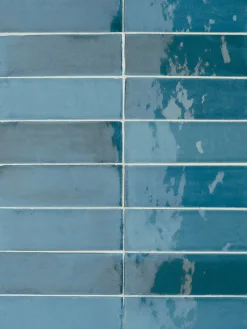 Vægfliser ^ XL-BYG T-BRICK WALL NAVY VÆGFLISE 5,2X16 BLÅ