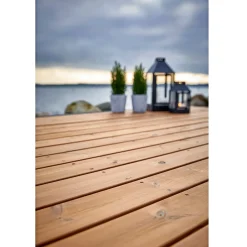 Trykimprægneret Træ ^ XL-BYG THERMOTERRASSEBRÆDDER VARMEBEHANDLET 32 X 125 X 3600 MM