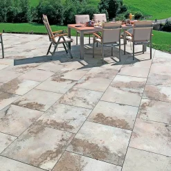 ULTRA BAVIERA UDENDØRS KERAMISK FLISE 60X60 BEIGE>XL-BYG New